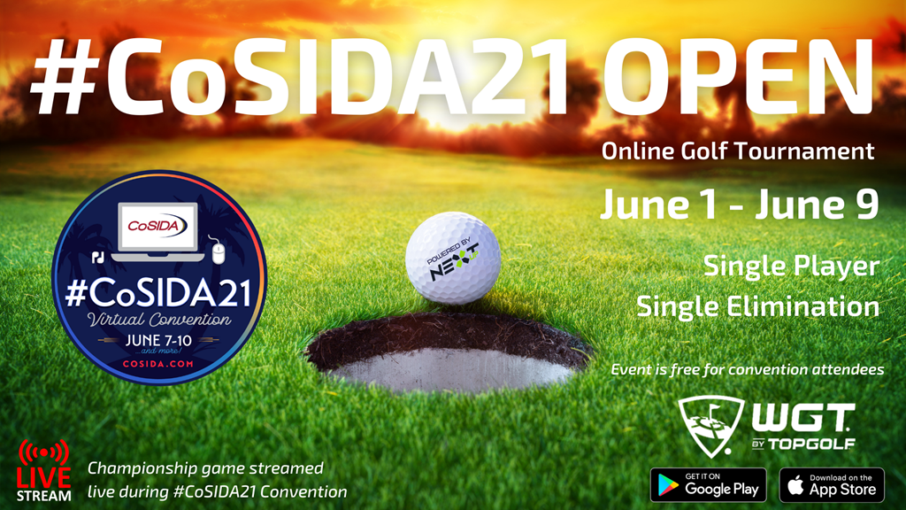 #CoSIDA21 Open Online Golf Tournament to Debut as Part of the 2021 CoSIDA Virtual Convention